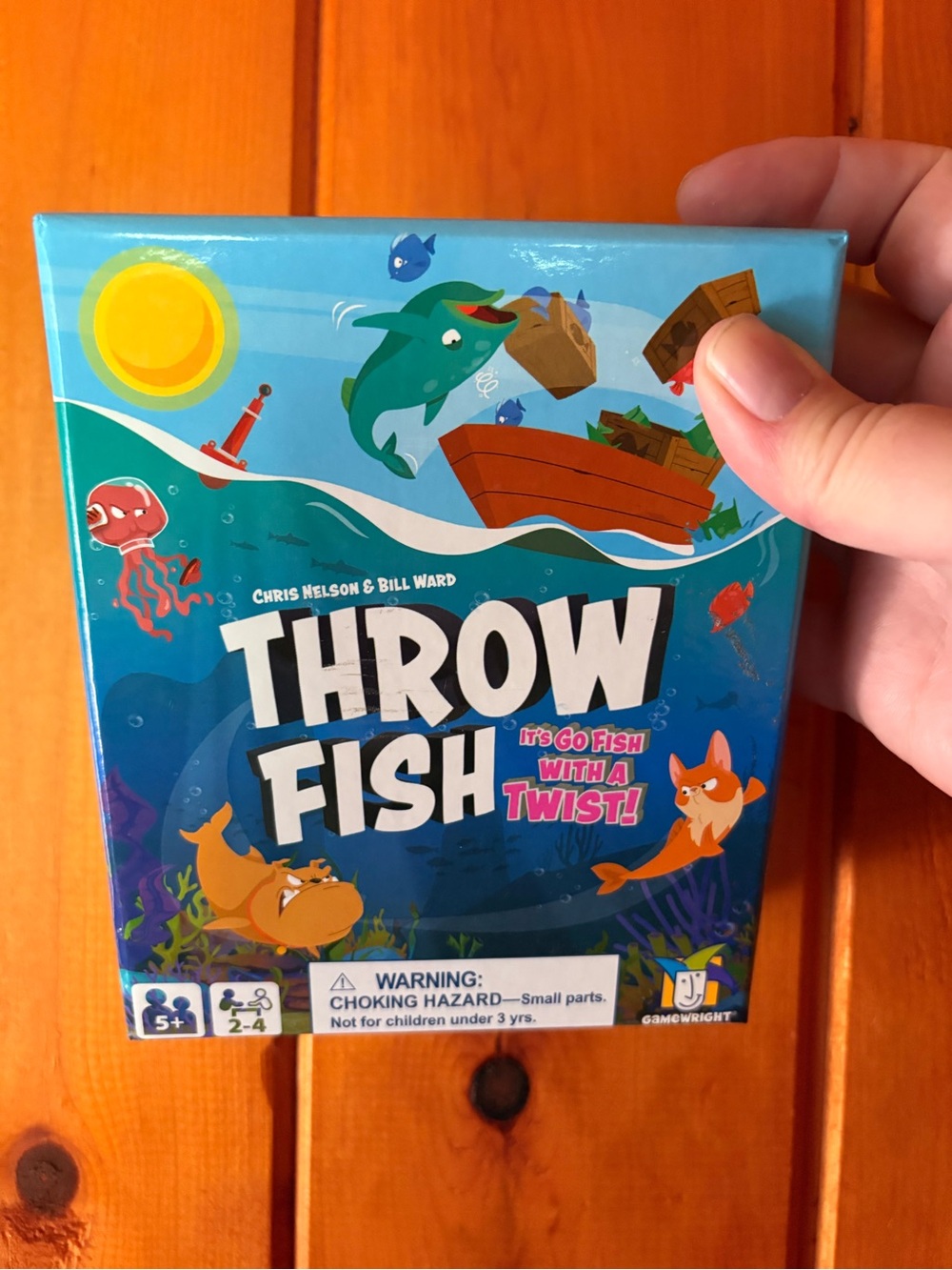 Throw Fish Card Game - complete